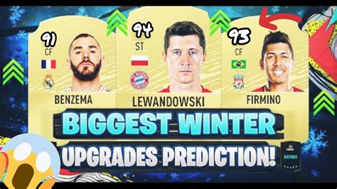 Fifa Winter Upgrades Predection Players Youtube