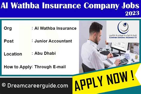 Al Wathba National Insurance Company Abu Dhabi Jobs 2023