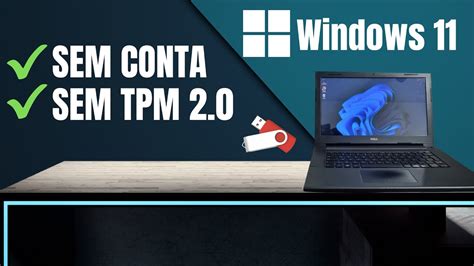 Como Instalar O Windows Sem Conta Microsoft E Tpm Formatar O