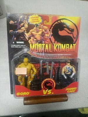 Mortal Kombat Goro vs Johnny Cage Hasbro 1994 Game Version | #4595567934