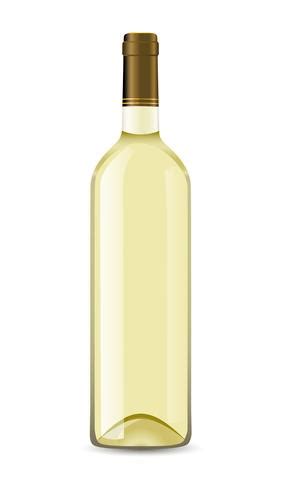 Bouteille De Vin Blanc 545606 Art Vectoriel Chez Vecteezy