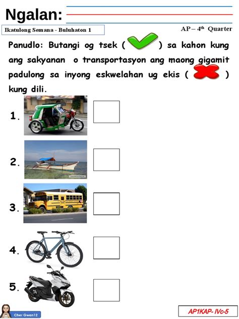 Aral Pan Worksheets Q4 W3 Pdf