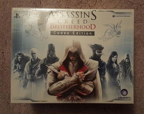 Assassin S Creed Brotherhood Limited Codex Edition With Ps3 Exclusive Content