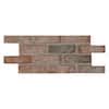 MSI Take Home Tile Sample BrickStaks Noble Red Clay Brick 4 In W X 4