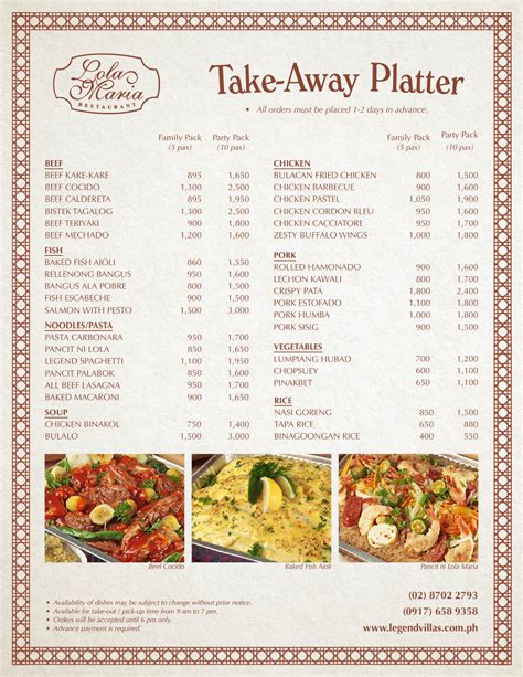 Lola Maria Restaurant | The Legend Villas, Philippines