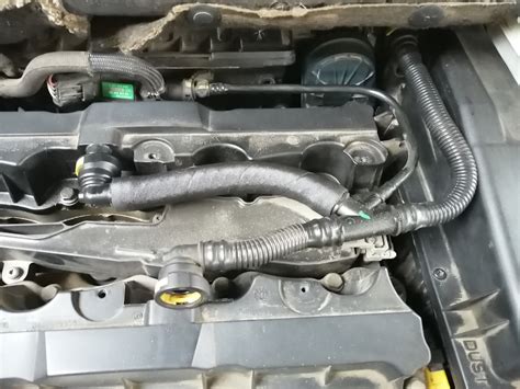 Патрубок вентиляции картера 10-PAP139-RA — Peugeot 307, 1,6 л, 2006 ...
