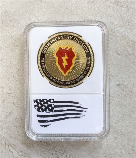 Th Infantry Division Challenge Coin Id Usa Fast Shipping Come