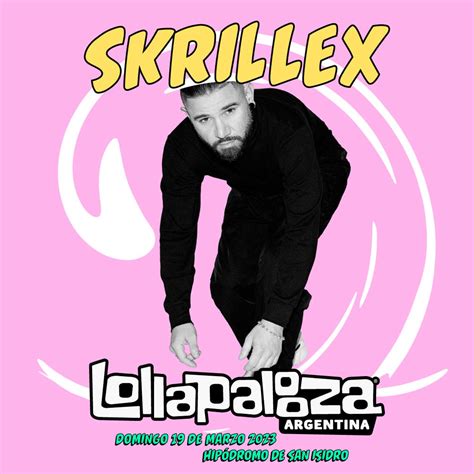 Skrillex Se Une A Lollapalooza Argentina 2023 Vinil Tv