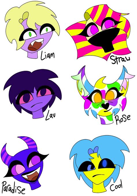 💖lenexa💜 On Twitter Characters Are Done🙌💖 These Are The Last Bit Of