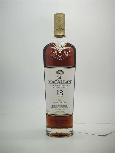 The Macallan Sherry Oak 18 Year Old 2021 Release Whiskey Bidders