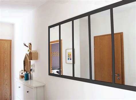 Un miroir verrière atelier sur mesure DIY IDDIY Interior Design et DIY