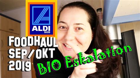 Food Haul Aldi S D Oktober Wocheneinkauf Bio Vorr Te Aufstocken