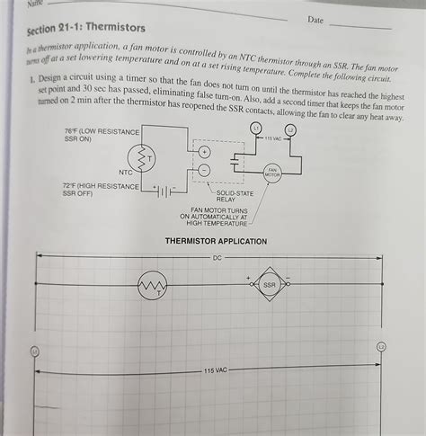 Solved Section 21 1 Thermistors In A Thermistor Chegg