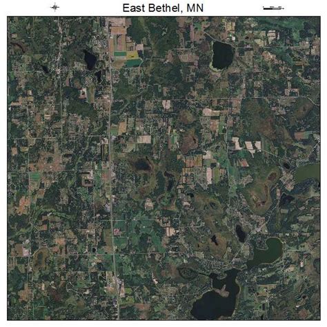 Aerial Photography Map of East Bethel, MN Minnesota