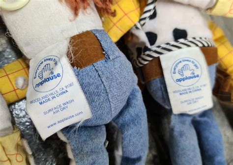 Woody And Jessie Doll Set Applause Disney Pixar Toy Story 12 Plush