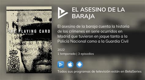 Ver El Asesino De La Baraja En Streaming