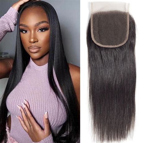 amazoncom lace closure  hd lace closure straight lace closure