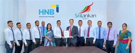 Sri Lankan Airlines Join Hands With Hnb For Global Digital Payment Needs