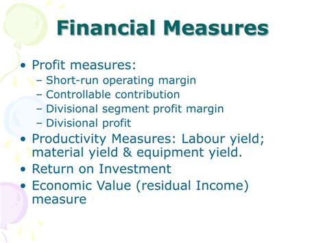 performance measurement system pms powerpoint