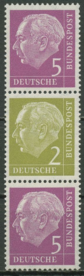 Bund Heuss Zusammendruck S Postfrisch Briefmarken Dr Rohde