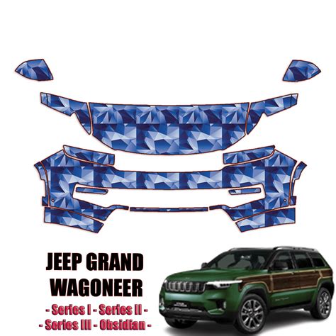 2022 2023 Jeep Grand Wagoneer PPF Pre Cut Paint Protection Kit