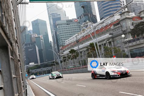 2015 TCR International Series Round 9 Marina Bay Circuit Singapore