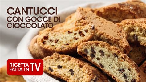 Cantucci Al Cioccolato Di Benedetta Rossi Ricetta Tv Fatto In Casa