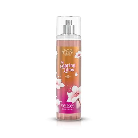 EVA SKIN CARE SENSES BODY SPLASH SPRING LILIES 240 ML Elegant Store