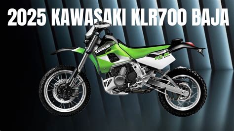 2025 KAWASAKI KLR 700 BAJA REVEALED YouTube