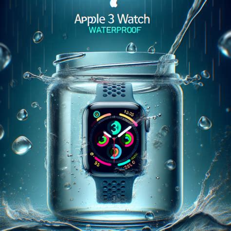 Is the Apple 3 Watch Waterproof? A Comprehensive Guide to Water ...