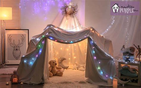 Diy Build A Fort Kit Printables To Make It Amazing Pretty Purple Door