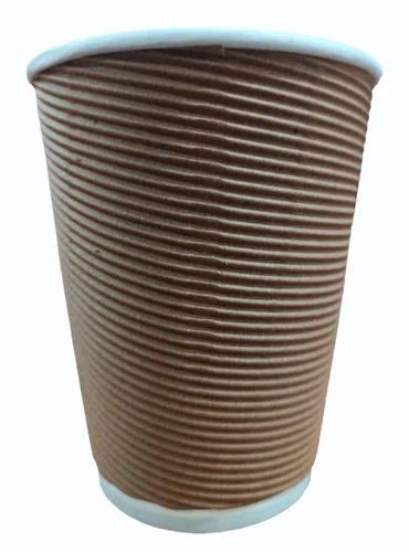 Ml Oz Disposable Ripple Paper Cup At Rs Piece Ripple Paper Cup