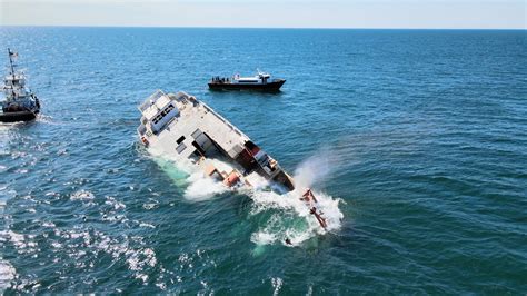 VIDEO: 180-Ft. Floating Casino Sunk in Atlantic for Artificial Reef ...