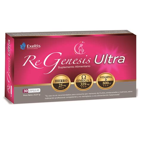 Regenesis Ultra Capsulas Blandas Farmacias Ahumada