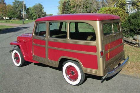 1956 Willys Jeep Wagon Rear 34 161832