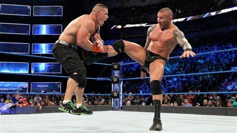 Wwe Smackdown Watch Highlights From Randy Orton V John Cena Wwe News Sky Sports