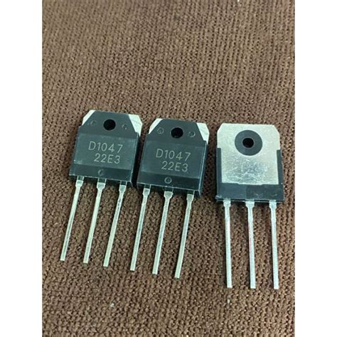 Transistor D1047 ทรานซิสเตอร์ Npn 12a 160v Th