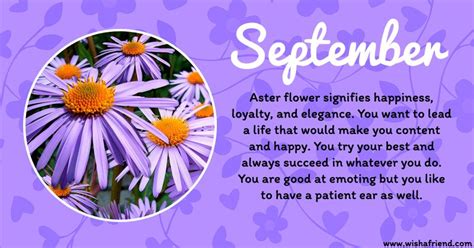 September Birth Flower Meaning and Facts - Free March 2019 Calendar Printable Editable Templ ...