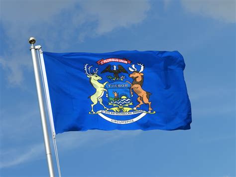 Michigan 3x5 Ft Flag Maxflags Royal Flags
