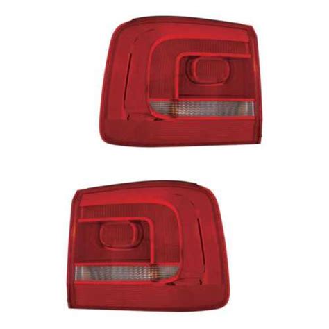 Feux Arrières Ensemble Gauche et Droite Rouge pour VW Touran 1T3 eBay