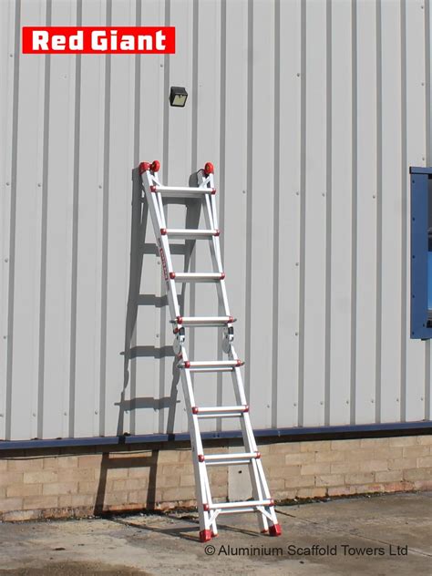 Telescopic Multi Purpose Ladder Tread X Aluminium Scaffold