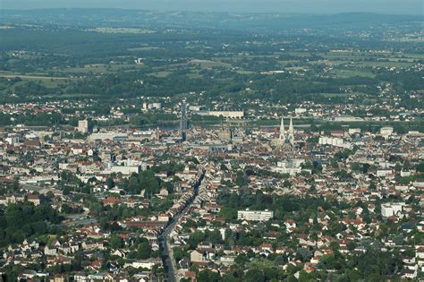 Vue aérienne sur Yzeure et Moulins jean louis Zimmermann Flickr