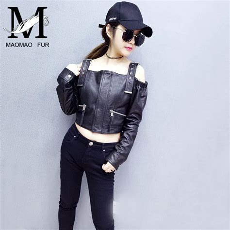 Fashion Lady Genuine Leather Strap Coat Without Collar Women Real Sheepskin Sex Coatscoat