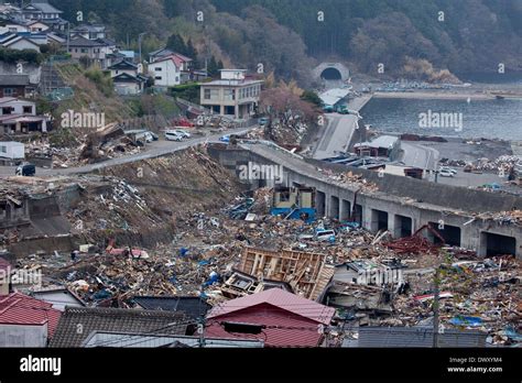 Kamaishi tsunami Banque de photographies et dimages à haute résolution