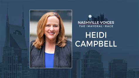 Nashville Mayors Race Heidi Campbell Mayoral Candidate Qanda