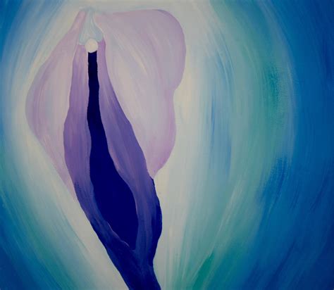 Pink Vulva Painting Vagina Art Feminist Art Vagina Etsy