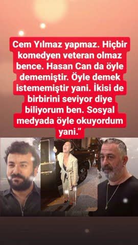 HÜLYA AVŞAR CEM YILMAZ VE HASAN CAN KAYA YORUMU HİÇBİR KOMEDYEN VETERAN