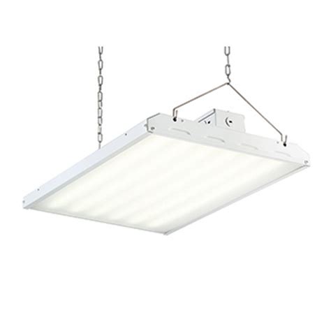 Envirolite Hb4b26dmd50 24 216 Watt 4 Ft White Integrated Led Backlit High Bay Hanging Light