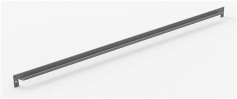 Tennsco 475 Long Low Profile Shelf Support 11 Gauge Medium Grey