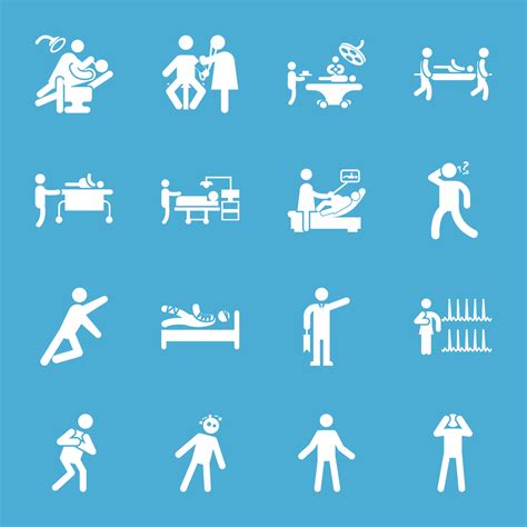 Pack of Medical Icon Designs 15234043 Vector Art at Vecteezy